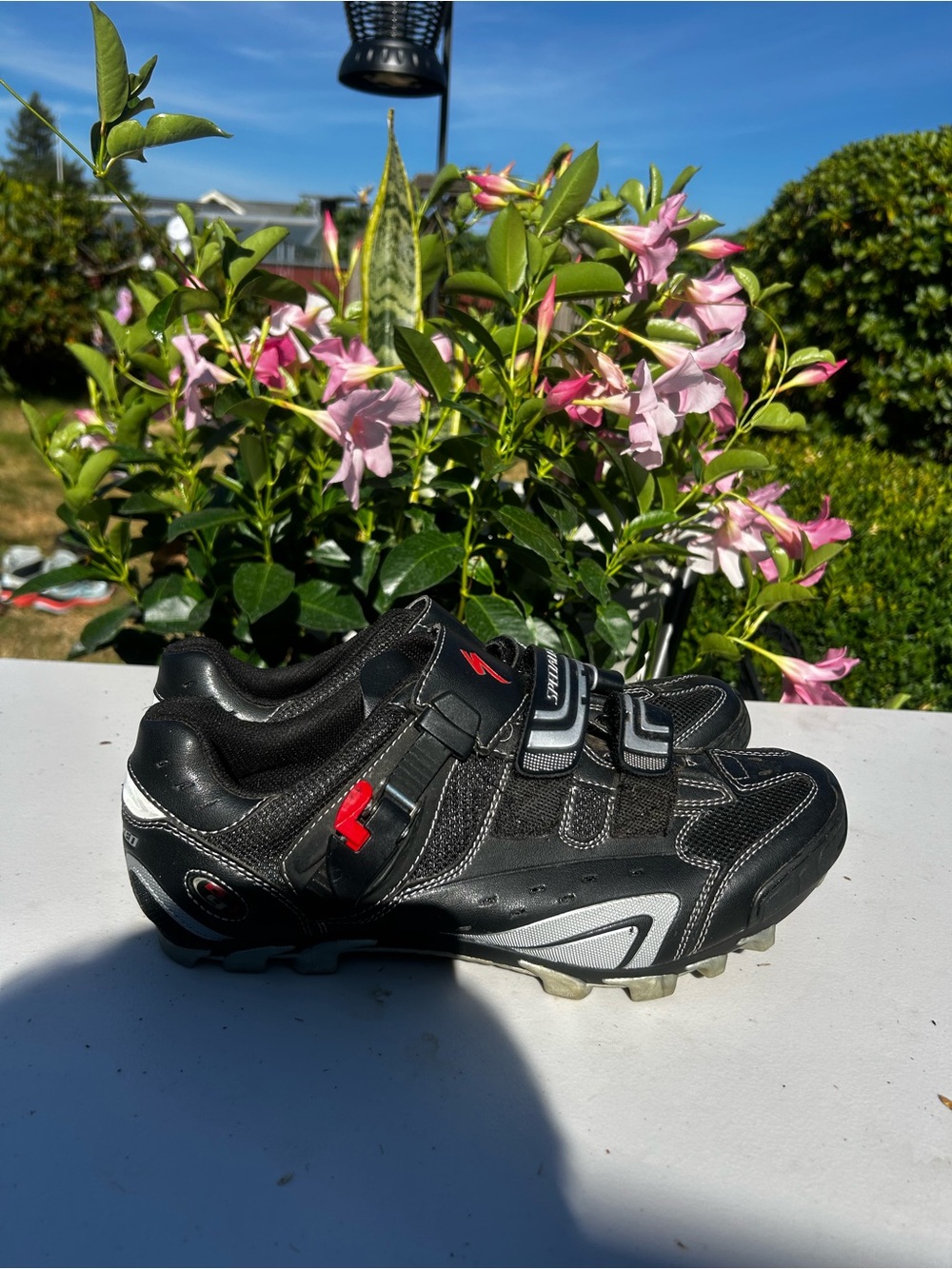 SPECIALIZED Mountain Bike Shoes Men's Comp BG MTB - Black Red Size 11